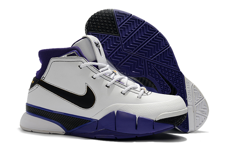 Nike Kobe 1 Protro ZK1 White Blue Black Shoes